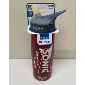 Camelbak Eddy Sonic Drive In Restaurant Dr Pepper Cardinal Red Water Bottle